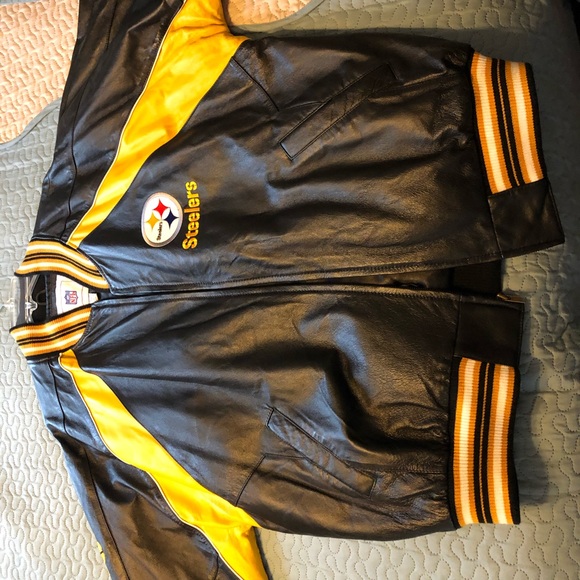 Steelers NFL leather jacket - Picture 5 of 7